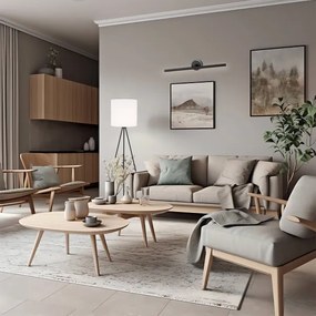 Argon 8600 - LED Képmegvilágító MIRIAM LED/18W/230V 3000K 100 cm fekete