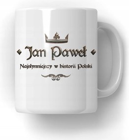 Bögre 1670 A leghíresebb János Pál a történelemben sorozat 1670 Ajándék