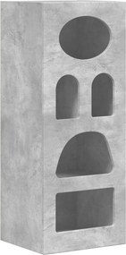 vidaXL Széf Beton Szürke 40 x 35 x 100,5 cm Faanyag