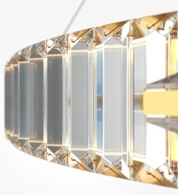 Maytoni P097PL-L90G4K - LED Csillár zsinóron KRONE LED/90W/230V átm. 80,5 cm arany