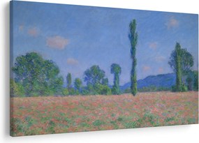 Kép - Claude Monet, Poppy Field (Giverny), reprodukciók (90x60 cm)