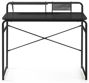 Foreman fekete íróasztal - Kave Home