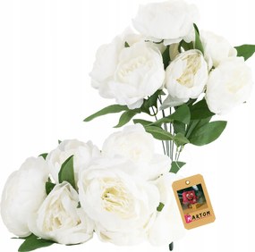 Peonia Mesterséges virágok Dekorációs Peonia Csokor x 7 Tavaszi Bazsarózsa