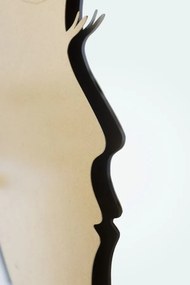 Fali tükör hold ø 72,5x2,3cm