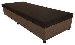 CORY kárpitozott heverő tárolóval 80x200 barna