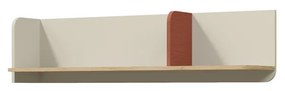 Falipolc Yoda 15 (világos bézs + olajozott tölgy + korall). 1087365
