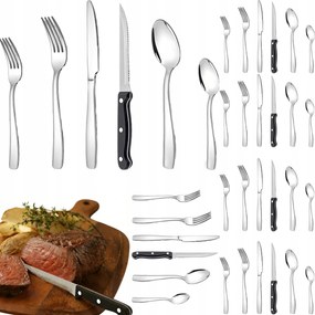 Evőeszköz Készlet Evőeszköz Szett 36db-os 6 személyes Villák, kanalak