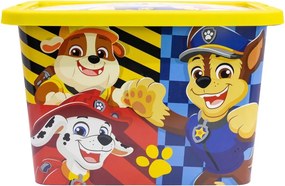 Mancs Őrjárat Rescue Pups műanyag tároló doboz 7 L