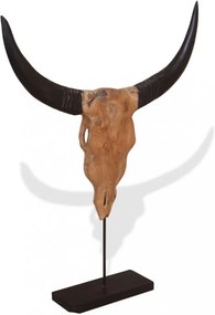 Bikakoponya szobor teak 66x15x88 cm