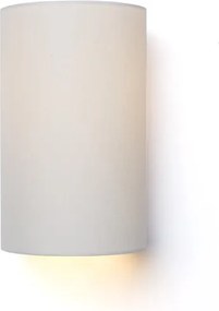 RENDL RON W 15/25 nástěnná Chintz světle šedá/bílé PVC 230V LED E27 15W