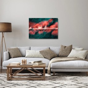 Kép - Robbanás a kerozinban (üvegen) (70x50 cm)