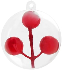 Karácsonyi Díszgömb Készlet 200 pcs Átlátszó Ø 5 cm