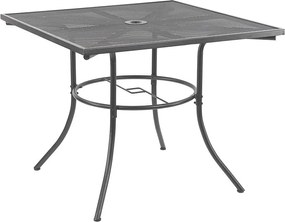 Melfi fém mesh kerti asztal 91,5x91,5x71 cm