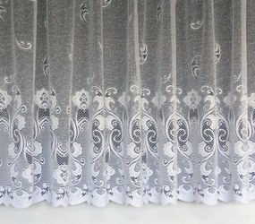 Mg Függöny 638/13 Fehér 190x160cm készre szerelve K alagúttal