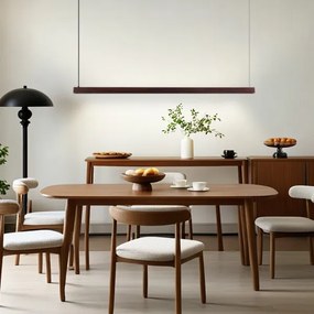 Immax NEO 07301L-LED Dimmelhető kábeles függeszték MADEIRA 33W/230V Wi-Fi Tuya 152 cm dió