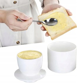 Francia Kerámia Vajtartó Vízhűtéssel Friss Puha Vaj