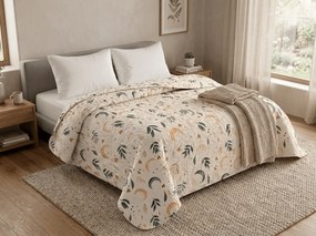 Ágytakaró BOHO MOON, krém színű Méret: 170 x 210 cm