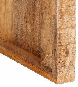 Végasztal Barna 60 x 35 x 45 cm tömör mangófa