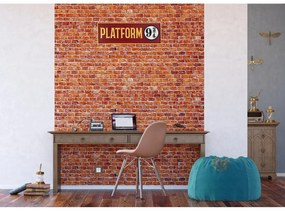Gyerek fotótapéta Harry Potter Platform 9 3/4 182x 252 cm, 4 részes