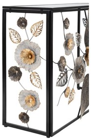 Fekete konzolasztal 42x112 cm Glam Dark – Mauro Ferretti