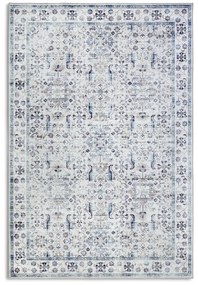 Világoskék szőnyeg 80x150 cm Saveh Cream Blue – Elle Decoration