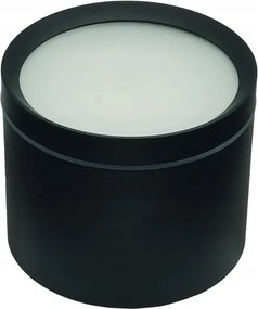 Fekete kis fürdőszobai cső Spot Monte fekete IP65 mosdó vagy kád fölé