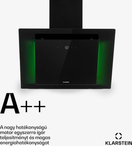 Klarstein Eleonora 60, páraelszívó, 60 cm, 426 m³/ó, érintőpanel, világítás, A++