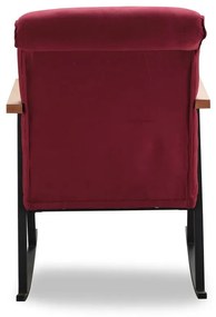 Borvörös fotel Yoka – Artie