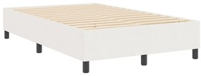 Boxspring Ágy Krém 120x200 cm Kordbársony