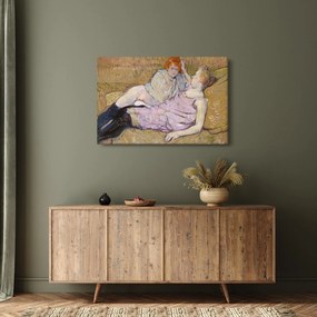 Kép - Henri de Toulouse-Lautrec, The Sofa, reprodukciók (90x60 cm)