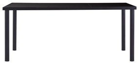 9 részes kávészínű műbőr étkezőgarnitúra