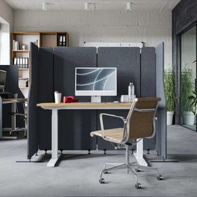 akusztikus falpanel SADIE Carbon Fog 280/145 cm