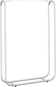 vidaXL horganyzott acél tűzifatároló 100x25x150 cm