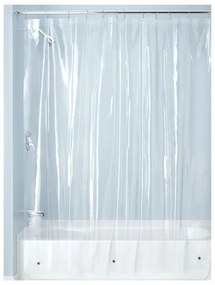 PEVA átlátszó zuhanyfüggöny, 200 x 180 cm - iDesign