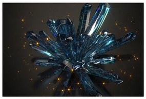 Kristály kép (90x60 cm)