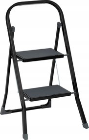 2 Lépcsős Fém Létra Korláttal 55 X 46 5 X 81 CM Otthoni Használatra