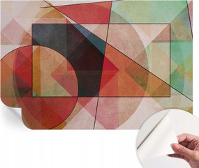 Fotótapéta Fali tapéta a nappaliba Geometrikus absztrakt 104x70 cm