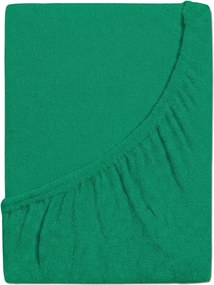 Frottír gumis lepedő gyerekágyba PREMIUM 60x120 cm mentás