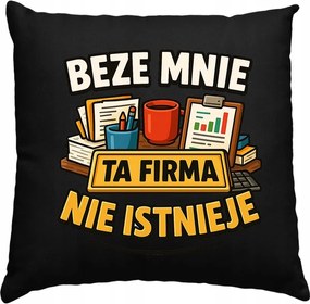 Ajándék párna menedzser vezetőnek, fekete