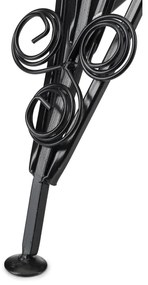 Virágállvány 47x43 cm fekete