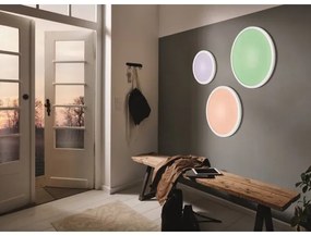 Eglo 97958 - LED RGBW mennyezeti lámpa SARSINA-C LED/16W/230V + távirányító