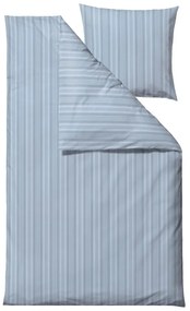 Világoskék egyszemélyes damaszt ágyneműhuzat 140x200 cm Noble – Södahl