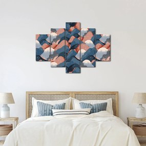 Kép - Hullámok és dombok (150x105 cm)