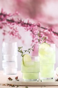 6 részes üveg kehely szett 400 ml