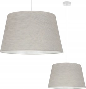 Mennyezeti Lámpa Lógó Csillár Lámpabúra Kúp Krém Bézs Boho Nagy E27