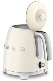 Krémszínű rozsdamentes acél vízforraló 800 ml Retro Style – SMEG