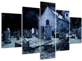 Kép - sötét éjszaka (150x105 cm)