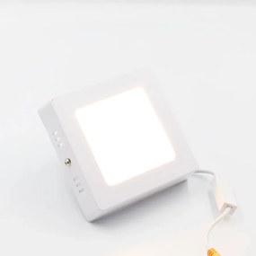 LED panel falon kívüli 6W / PSSF / SMD / 3000K - 4000K - 6000K / WH - LPL431