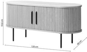 Tv szekrény/asztal Gatto G3  (tölgy + fekete). 1098770