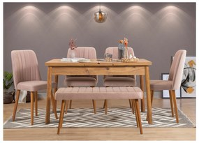 Étkező szett Santo set (6 fő részére) (atlanti fenyő + kő) . 1102560